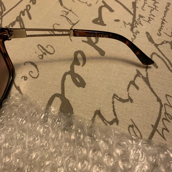 Jessica SIMPSON Tortoise Shell, sunglasses.. NWNT - Picture 9 of 11